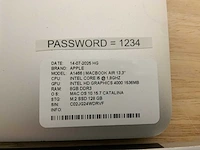 Apple macbook air a1466 laptop (5x) - afbeelding 5 van  16