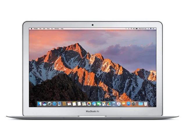 Apple macbook air intel coretm i5 laptop 33,8 cm (13.3) 8 gb lpddr3sdram 128 gb ssd qwertz zilver - afbeelding 1 van  6