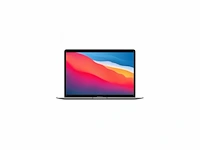 Apple macbook air laptop 13.3" apple m1 16gb 256gb ssd apple integrated 7-core gpu qwerty space grey - afbeelding 1 van  4