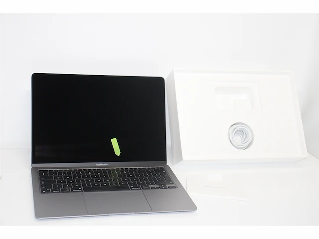 Apple macbook air laptop 13.3" apple m1 16gb 256gb ssd apple integrated 7-core gpu qwerty space grey - afbeelding 3 van  4