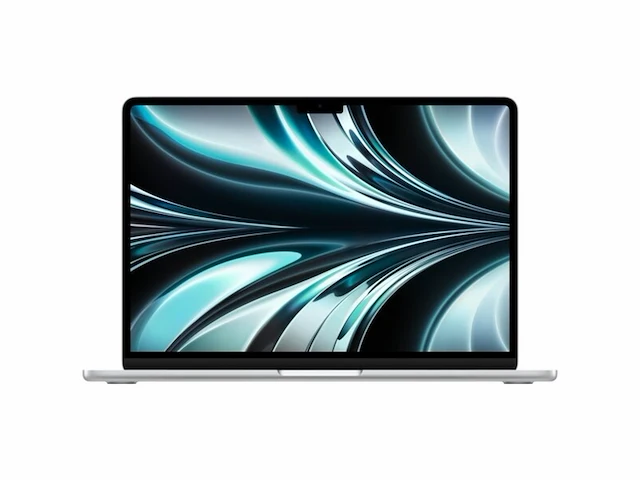 Apple macbook air laptop (2022) mly03n/a cto 13.6 inch apple m2 512 gb zilver qwerty - afbeelding 1 van  2