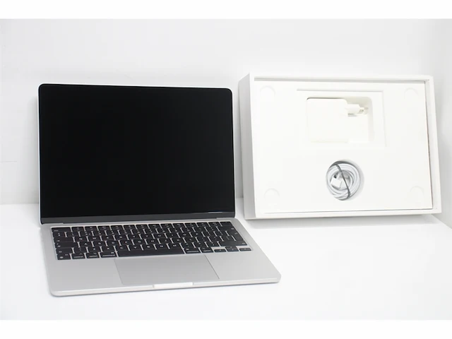 Apple macbook air laptop (2022) mly03n/a cto 13.6 inch apple m2 512 gb zilver qwerty - afbeelding 2 van  2