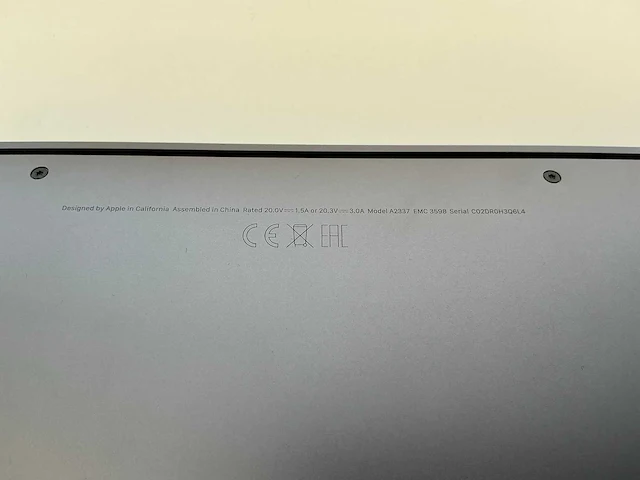 Apple macbook air (m1, 2020) laptop - afbeelding 6 van  6
