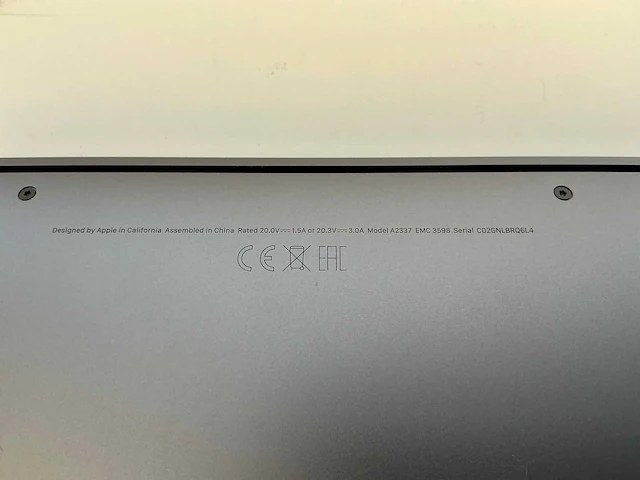 Apple macbook air (m1, 2020) laptop - afbeelding 6 van  6