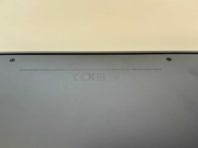 Apple macbook air (m1, 2020) laptop - afbeelding 6 van  6