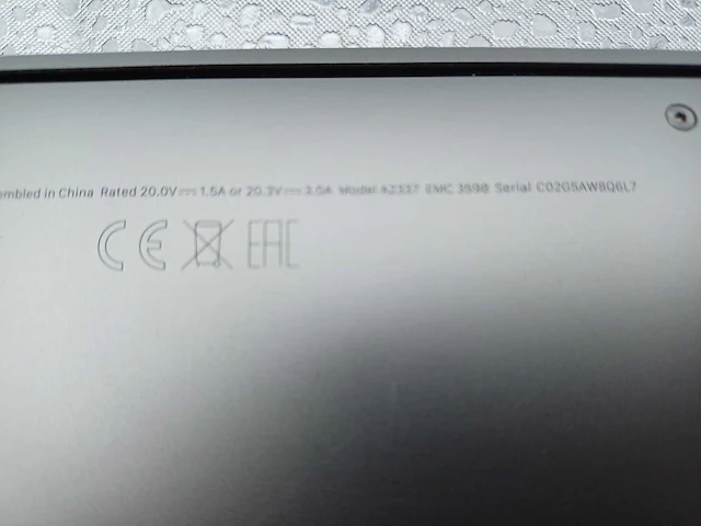 Apple macbook air (m1, 2020) - afbeelding 9 van  9
