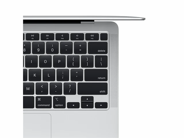 Apple macbook air notebook zilver 33.8 cm (13.3") 8 gb 256 gb ssd qwertz - afbeelding 3 van  6