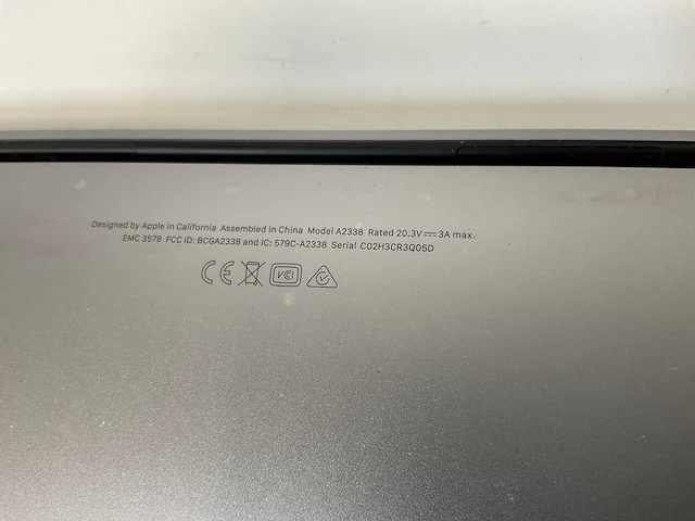 Apple macbook pro 13.3”, apple m1, 8 gb ram, 256 gb ssd laptop - afbeelding 7 van  7