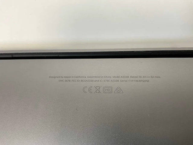 Apple macbook pro 13.3”, apple m1, 8 gb ram, 512 gb ssd laptop - afbeelding 7 van  7