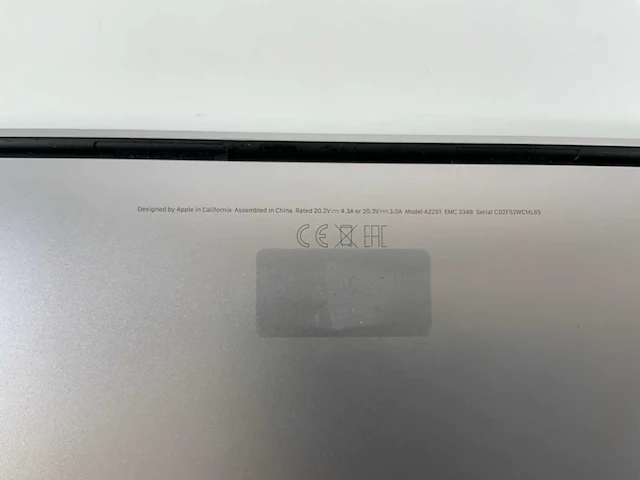 Apple macbook pro 13.3", core(tm) i5 10th gen, 16 gb ram, 500 gb nvme laptop - afbeelding 7 van  7