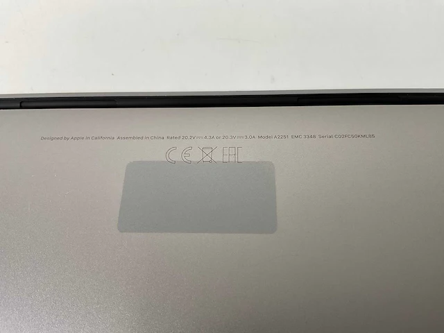Apple macbook pro 13.3”, core(tm) i5 10th gen, 16 gb ram, 500 gb nvme laptop - afbeelding 7 van  7