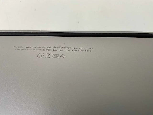 Apple macbook pro 13.3”, core(tm) i5 10th gen, 16 gb ram, 500 gb nvme laptop - afbeelding 7 van  8