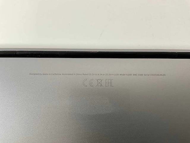 Apple macbook pro 13.3”, core(tm) i5 10th gen, 16 gb ram, 500 gb nvme laptop - afbeelding 7 van  7