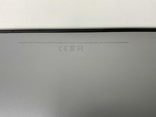 Apple macbook pro 13.3”, core(tm) i5 10th gen, 16 gb ram, 500 gb nvme laptop - afbeelding 8 van  8