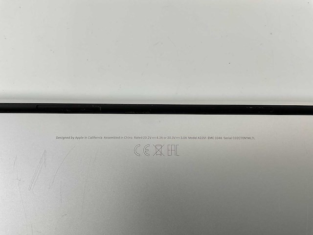 Apple macbook pro 13,3”, core(tm) i5 10th gen, 16 gb ram, 500 gb nvme laptop - afbeelding 7 van  7
