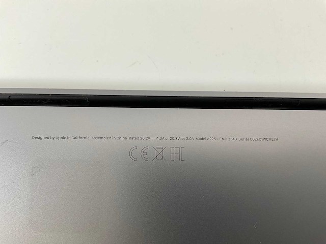 Apple macbook pro 13,3”, core(tm) i5 10th gen, 16 gb ram, 500 gb nvme laptop - afbeelding 7 van  7