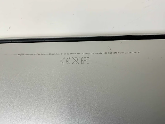 Apple macbook pro 13.3”, core(tm) i5 10th gen, 32 gb ram, 500 gb nvme laptop - afbeelding 7 van  7