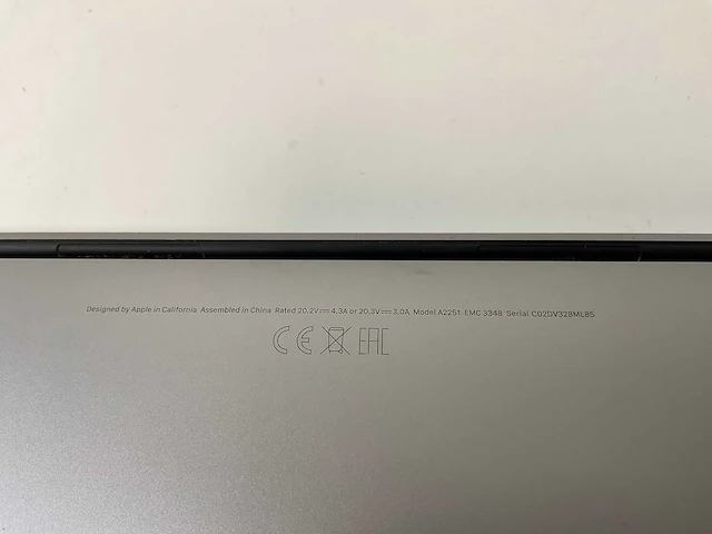 Apple macbook pro 13.3”, core(tm) i5 10th gen, 32 gb ram, 500 gb nvme laptop - afbeelding 7 van  7