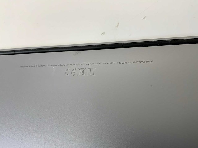 Apple macbook pro 13.3”, core(tm) i5 10th gen, 32 gb ram, 500 gb nvme laptop - afbeelding 7 van  7