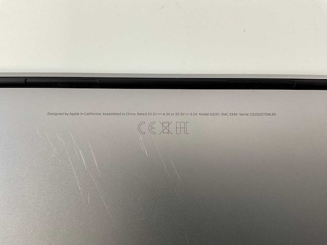Apple macbook pro 13,3”, core(tm) i5 10th gen, 32 gb ram, 500 gb ssd laptop - afbeelding 7 van  7