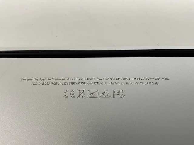 Apple macbook pro 13.3", core(tm) i5 7e generatie, 16 gb ram, 121 gb nvme laptop - afbeelding 7 van  7