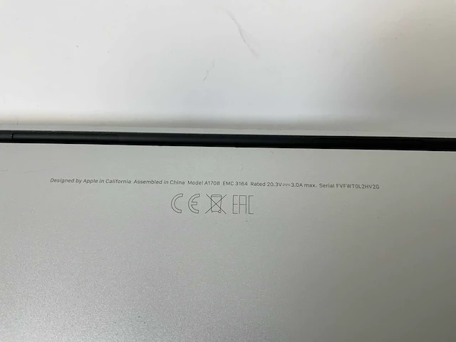 Apple macbook pro 13.3", core(tm) i5 7e generatie, 16 gb ram, 121 gb nvme laptop - afbeelding 7 van  7