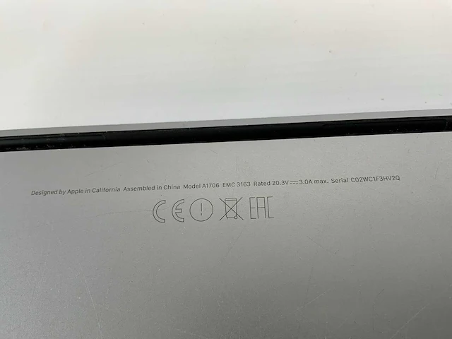 Apple macbook pro 13.3", core(tm) i5 7e generatie, 16 gb ram, 251 gb nvme-laptop - afbeelding 7 van  7