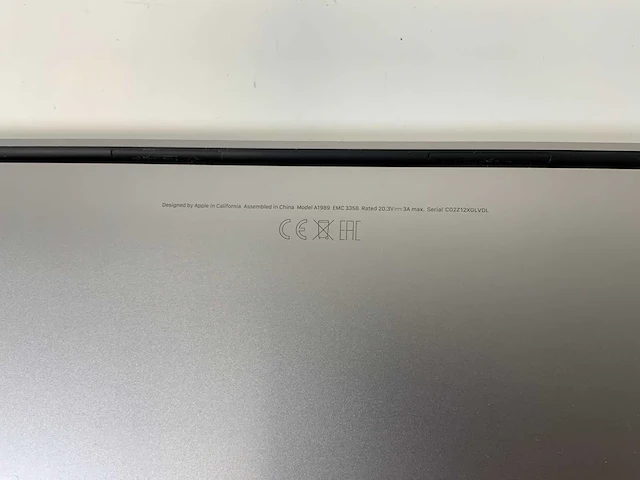 Apple macbook pro 13.3”, core(tm) i5 8th gen, 16 gb ram, 251 gb nvme laptop - afbeelding 7 van  7