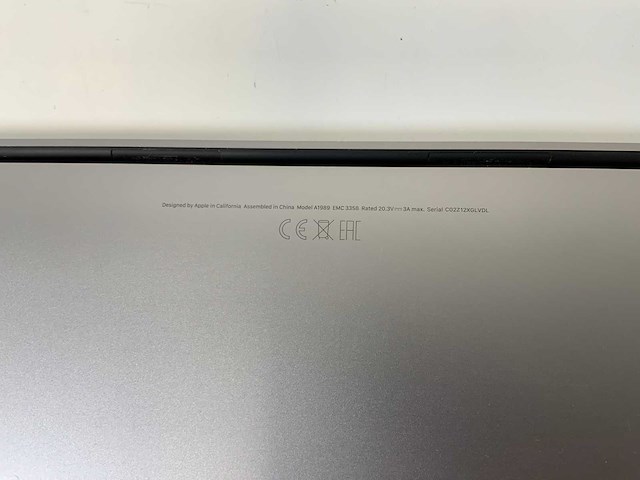 Apple macbook pro 13.3”, core(tm) i5 8th gen, 16 gb ram, 251 gb nvme laptop - afbeelding 7 van  7