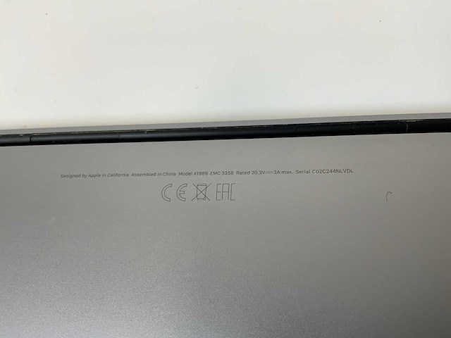 Apple macbook pro 13.3”, core(tm) i5 8th gen, 16 gb ram, 251 gb nvme laptop - afbeelding 8 van  8