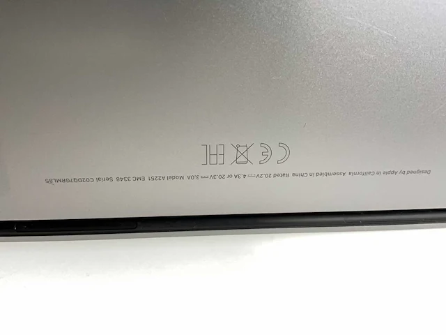Apple macbook pro 13.3”, core(tm) i7 10th gen, 16 gb ram, 1 tb nvme laptop - afbeelding 7 van  7