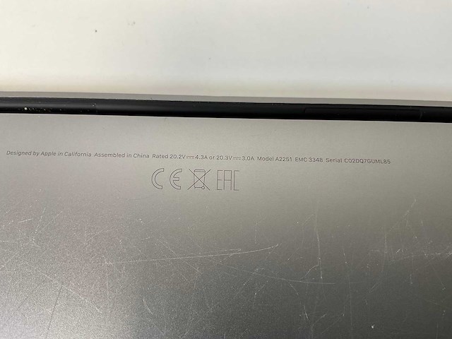 Apple macbook pro 13.3”, core(tm) i7 10th gen, 16 gb ram, 1 tb nvme laptop - afbeelding 7 van  9