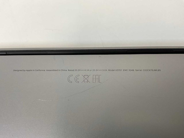 Apple macbook pro 13.3”, core(tm) i7 10th gen, 16 gb ram, 1 tb nvme laptop - afbeelding 7 van  7