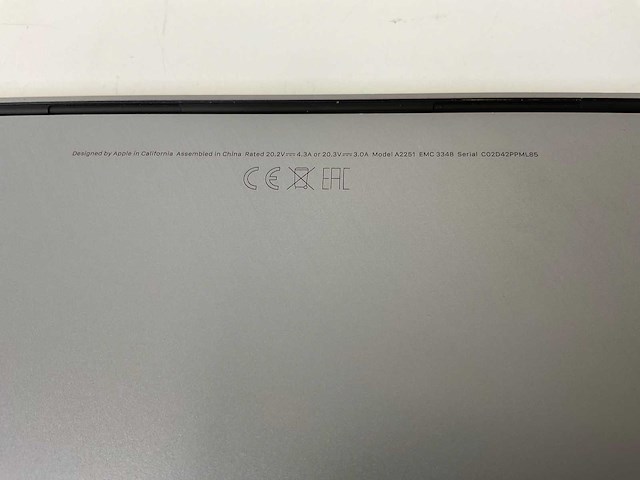 Apple macbook pro 13.3”, core(tm) i7 10th gen, 16 gb ram, 1 tb nvme laptop - afbeelding 7 van  7