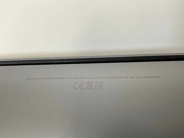 Apple macbook pro 13.3”, core(tm) i7 10th gen, 16 gb ram, 500 gb nvme laptop - afbeelding 7 van  7
