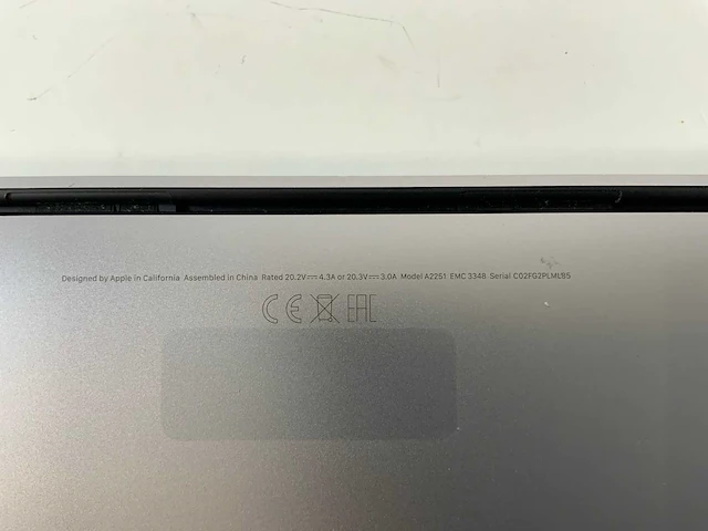 Apple macbook pro 13.3", core(tm) i7 10th gen, 16 gb ram, 500 gb nvme laptop - afbeelding 7 van  7