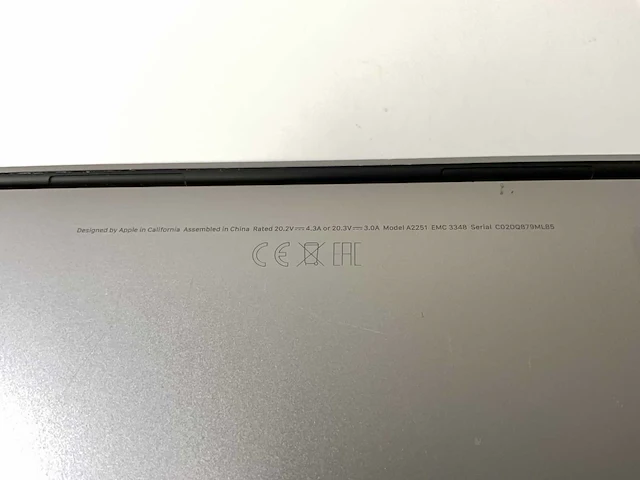 Apple macbook pro 13.3”, core(tm) i7 10th gen, 16 gb ram, 500 gb nvme laptop - afbeelding 7 van  7