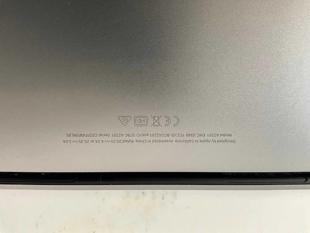 Apple macbook pro 13.3”, core(tm) i7 10th gen, 16 gb ram, 500 gb nvme laptop - afbeelding 7 van  7