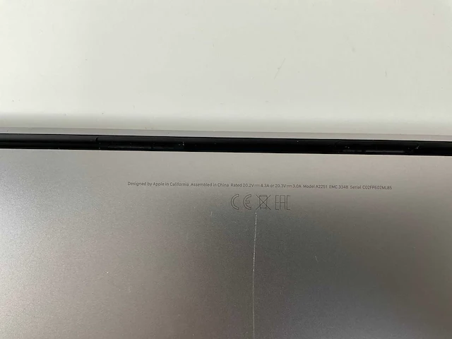 Apple macbook pro 13.3”, core(tm) i7 10th gen, 16 gb ram, 500 gb nvme laptop - afbeelding 7 van  7