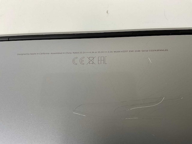 Apple macbook pro 13.3”, core(tm) i7 10th gen, 16 gb ram, 512 gb nvme laptop - afbeelding 7 van  7