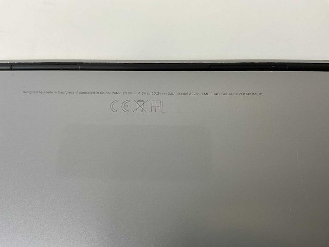 Apple macbook pro 13.3”, core(tm) i7 10th gen, 16 gb ram, 512 gb nvme laptop - afbeelding 7 van  7