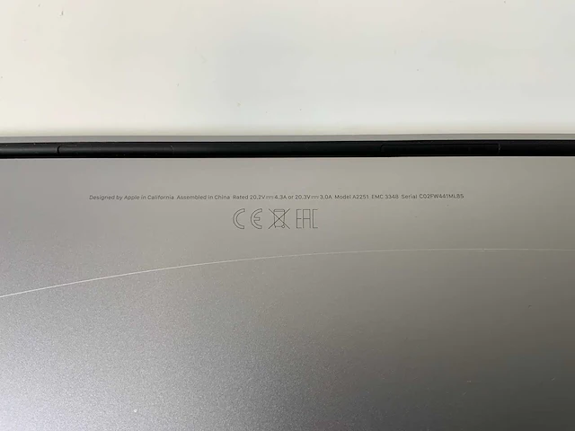 Apple macbook pro 13.3”, core(tm) i7 10th gen, 32 gb ram, 500 gb nvme laptop - afbeelding 7 van  7
