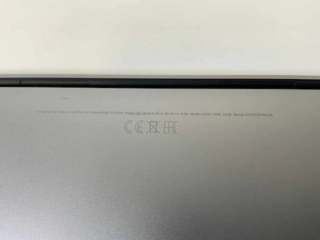 Apple macbook pro 13.3”, core(tm) i7 10th gen, 32 gb ram, 500 gb nvme laptop - afbeelding 7 van  7