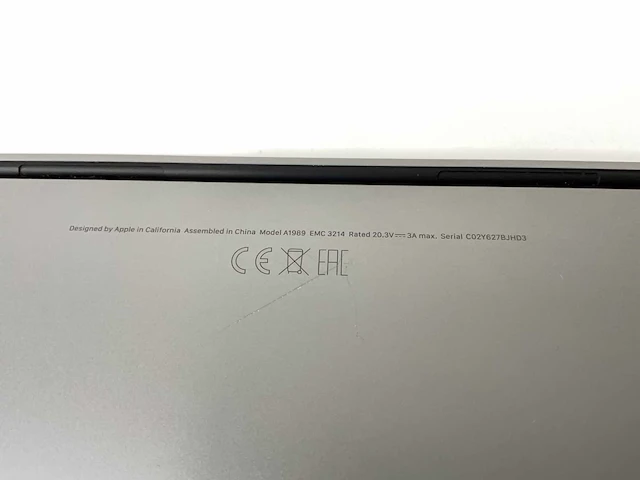 Apple macbook pro 13.3”, core(tm) i7 8th gen, 16 gb ram, 1 tb nvme laptop - afbeelding 7 van  7