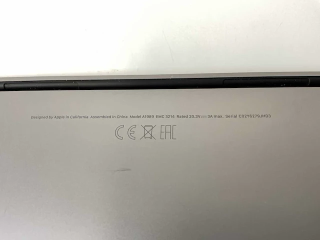 Apple macbook pro 13.3”, core(tm) i7 8th gen, 16 gb ram, 1 tb nvme laptop - afbeelding 7 van  7