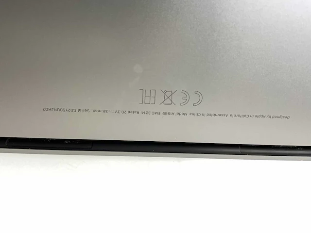 Apple macbook pro 13.3”, core(tm) i7 8th gen, 16 gb ram, 1 tb nvme laptop - afbeelding 7 van  7