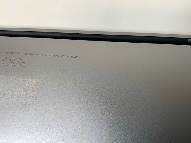 Apple macbook pro 13.3”, core(tm) i7 8th gen, 16 gb ram, 251 gb nvme laptop - afbeelding 7 van  7