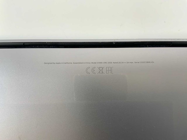 Apple macbook pro 13.3", core(tm) i7 8th gen, 16 gb ram, 251 gb nvme laptop - afbeelding 7 van  7