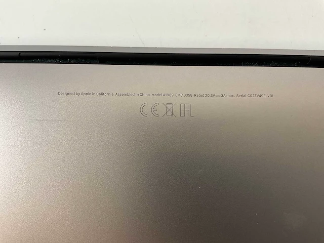Apple macbook pro 13.3”, core(tm) i7 8th gen, 16 gb ram, 500 gb nvme laptop - afbeelding 7 van  7