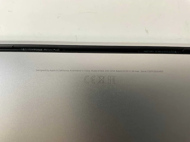 Apple macbook pro 13.3”, core(tm) i7 8th gen, 16 gb ram, 500 gb nvme laptop - afbeelding 7 van  7